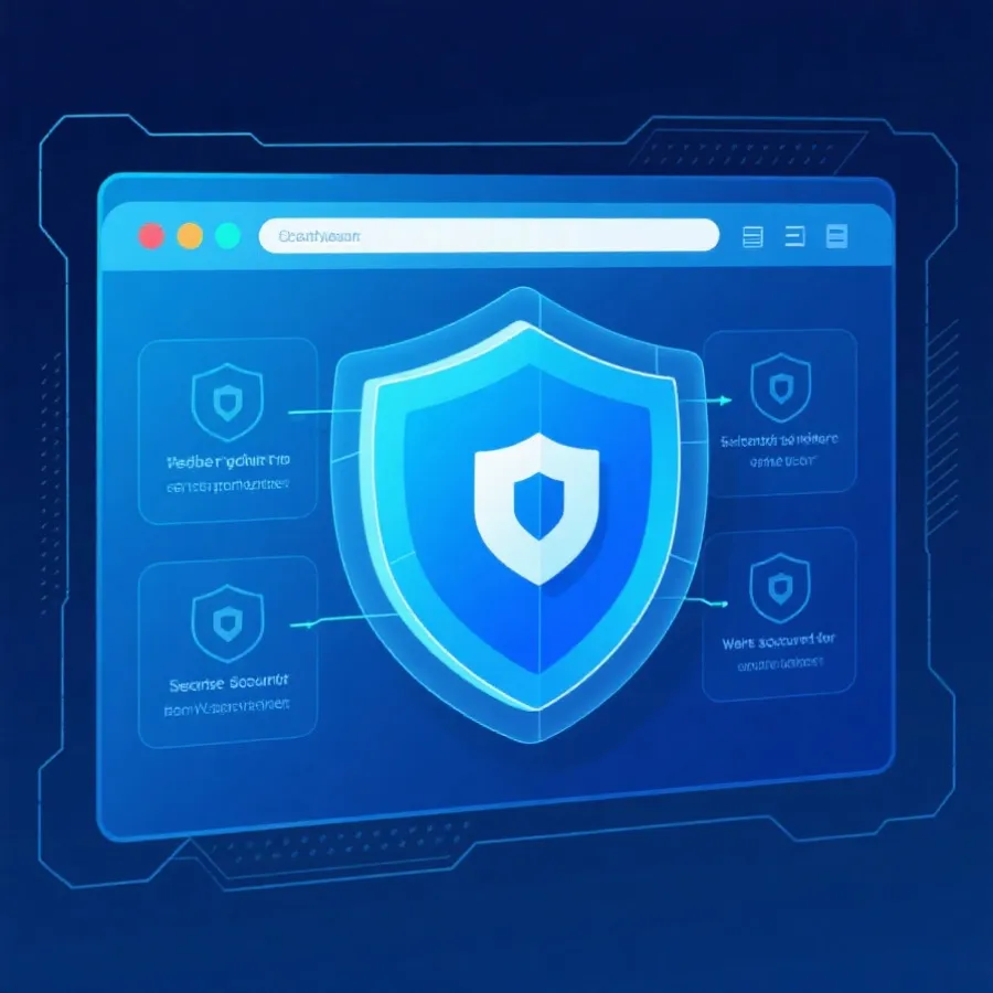 安全访问入口判断流程示意图